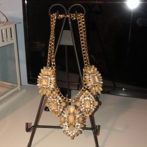 Cream Statement Necklace